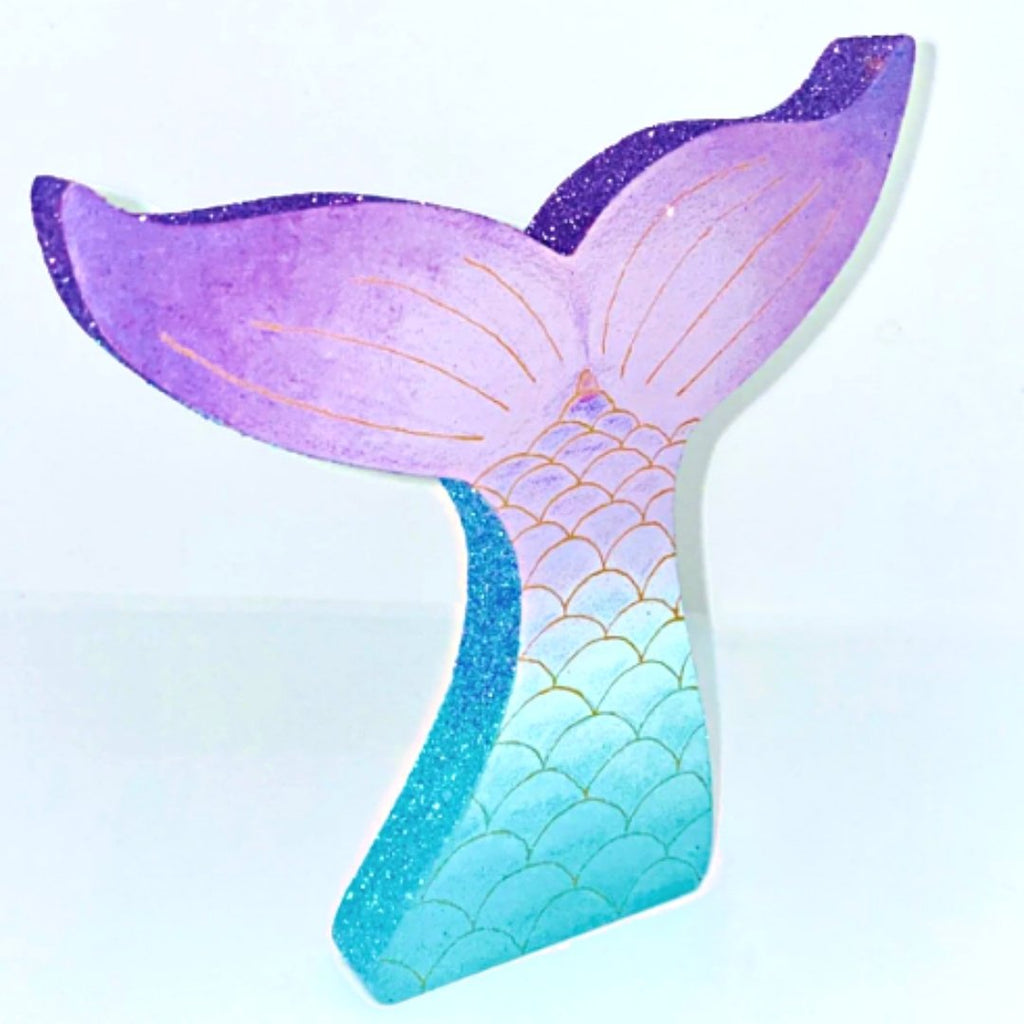 Mermaid Tail Shelf Decoration - KLC Creation