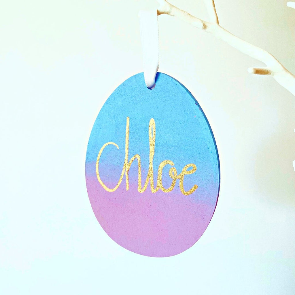 Personalised Easter Egg Tree Decoration - KLC Creation