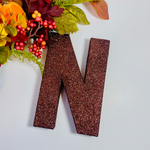 Load image into Gallery viewer, Autumnal Large Glitter Letters
