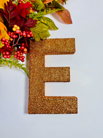 Load image into Gallery viewer, Autumnal Large Glitter Letters
