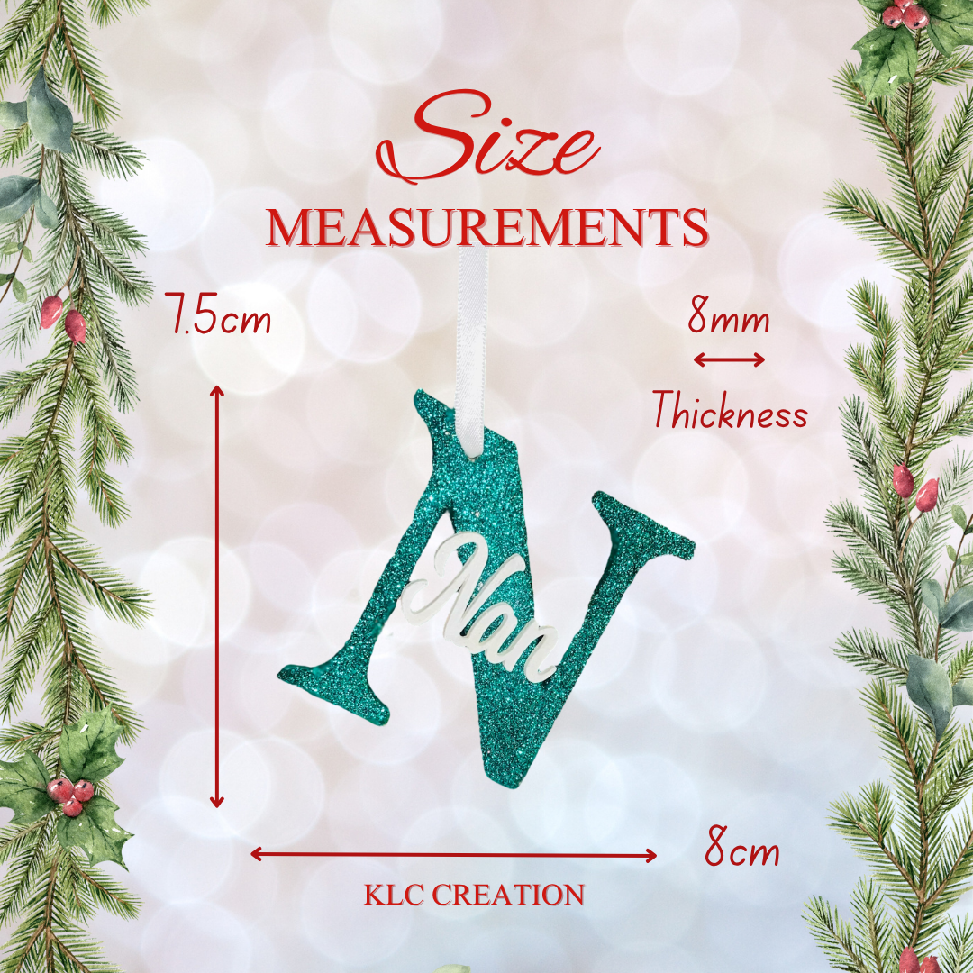 Nan Christmas Tree Decoration