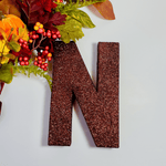 Load image into Gallery viewer, Autumnal Large Glitter Letters - KLC Creation
