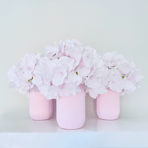 Baby Pink Mason Jar Set - KLC Creation