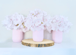 Load image into Gallery viewer, Baby Pink Mason Jar Set - KLC Creation

