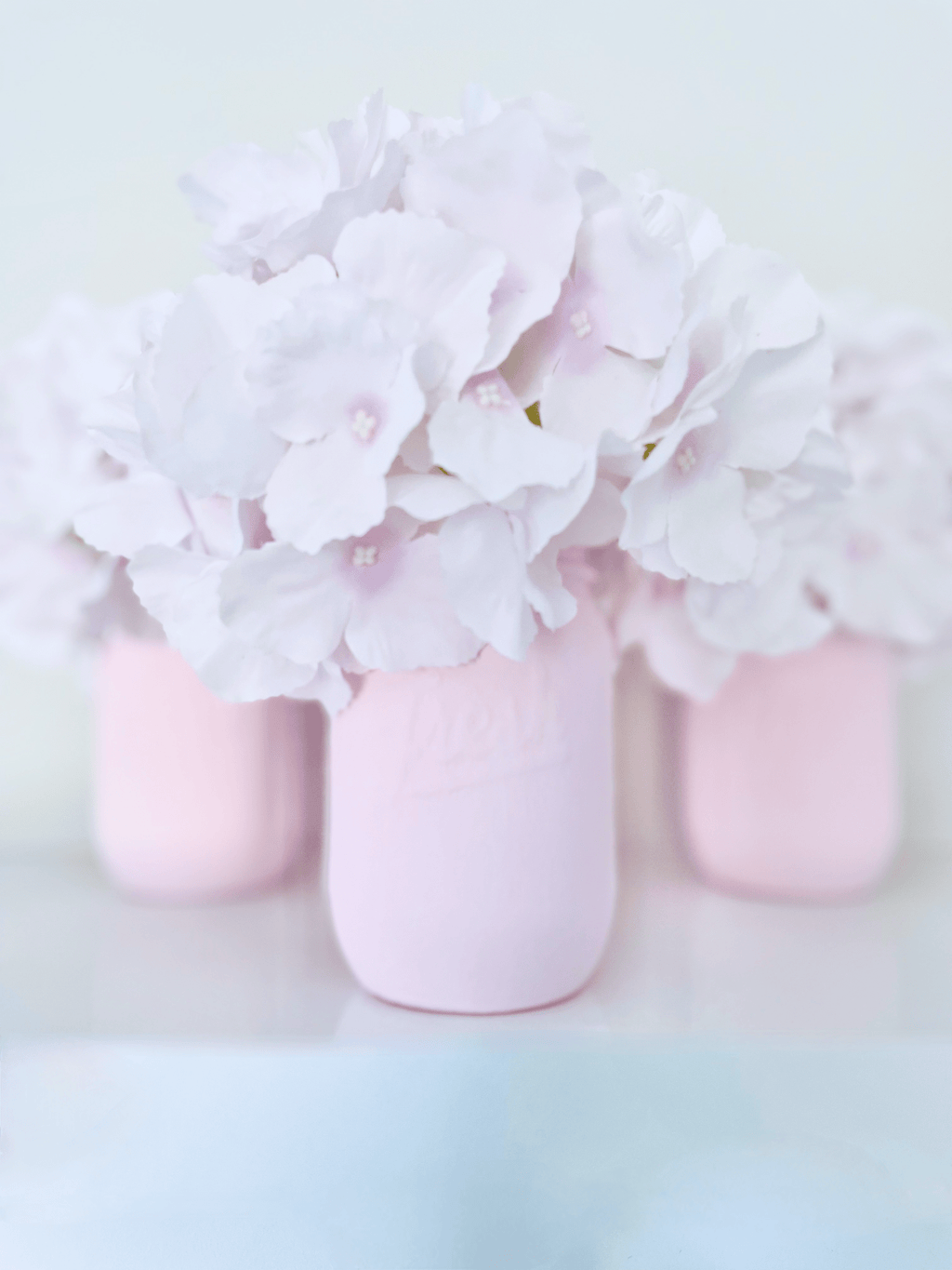 Baby Pink Mason Jar Set - KLC Creation