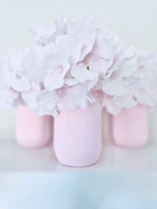 Baby Pink Mason Jar Set - KLC Creation