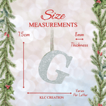 Load image into Gallery viewer, Glitter Christmas Table Place Setting - KLC Creation

