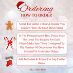 Load image into Gallery viewer, Gold Initial Letter Christmas Tree Decoration - KLC Creation
