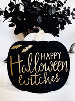 Load image into Gallery viewer, Happy Halloween Witches Sign - KLC Creation
