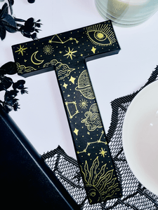 Large Celestial Letter Initial - KLC Creation
