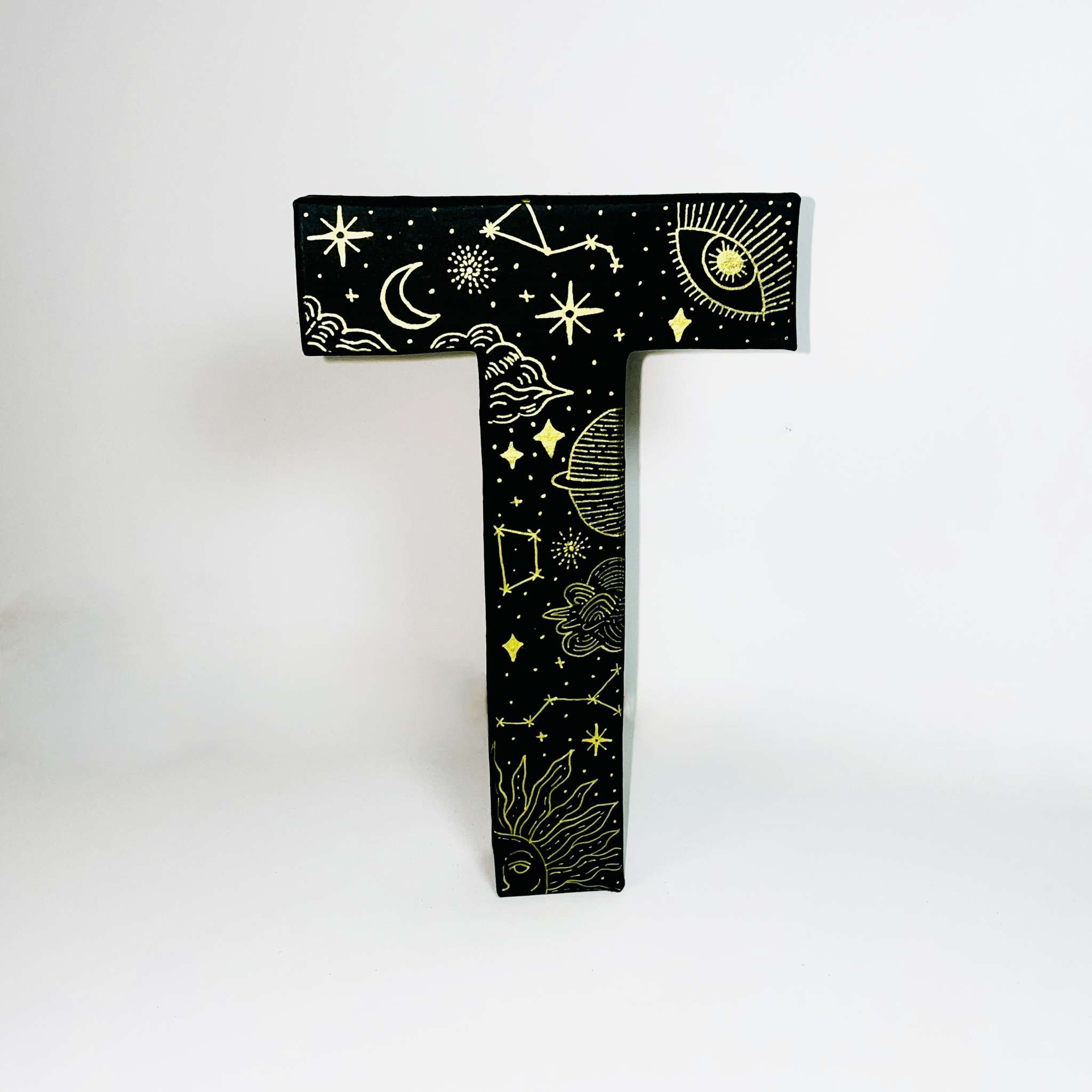 Large Celestial Letter Initial - KLC Creation