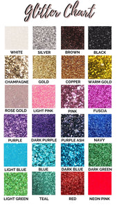 Large Freestanding Glitter Letters - KLC Creation