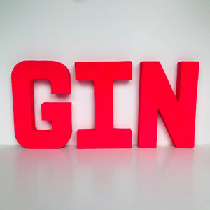 Large Freestanding Glitter Letters - KLC Creation