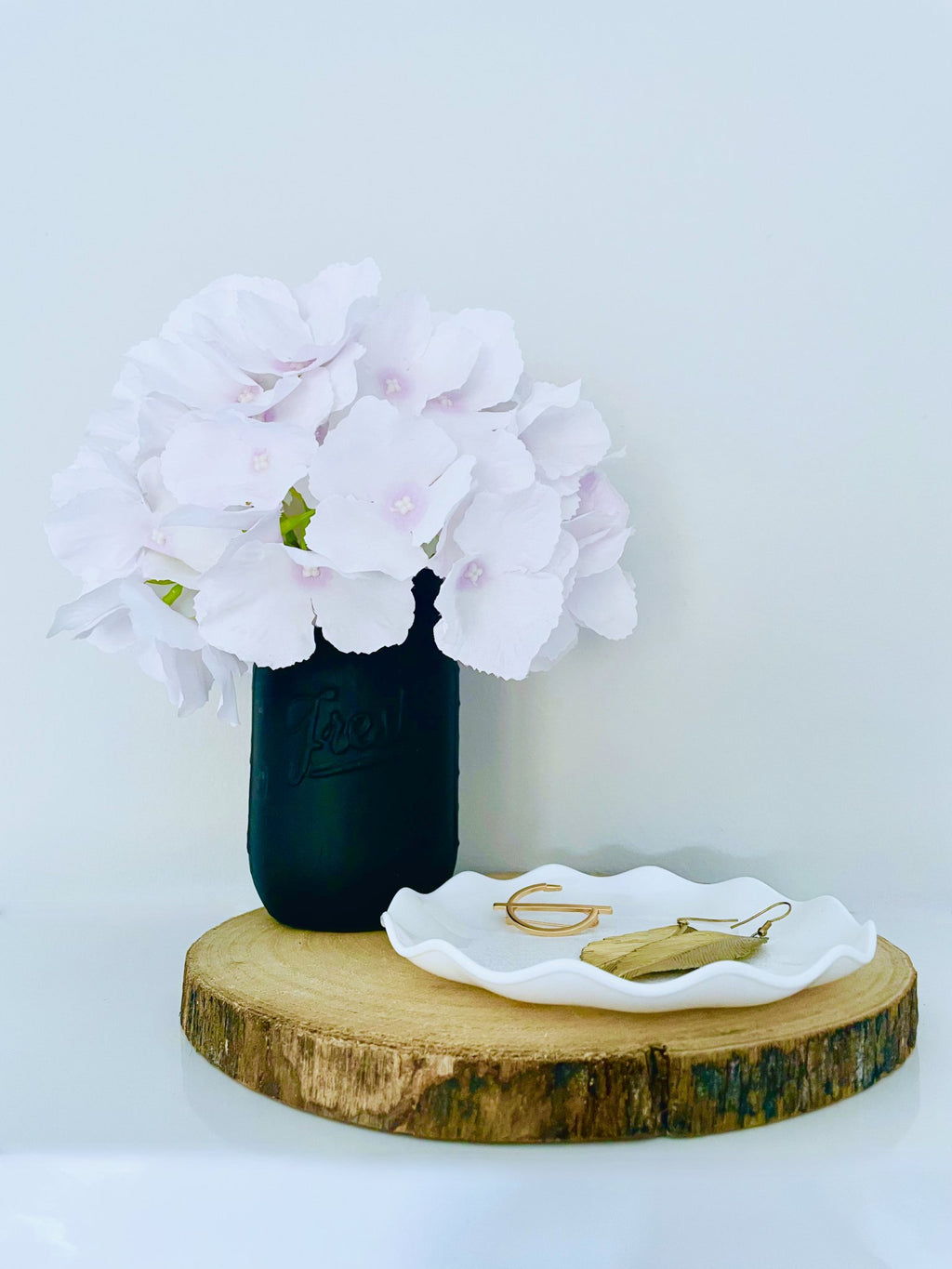 Matte Black Mason Jar - KLC Creation