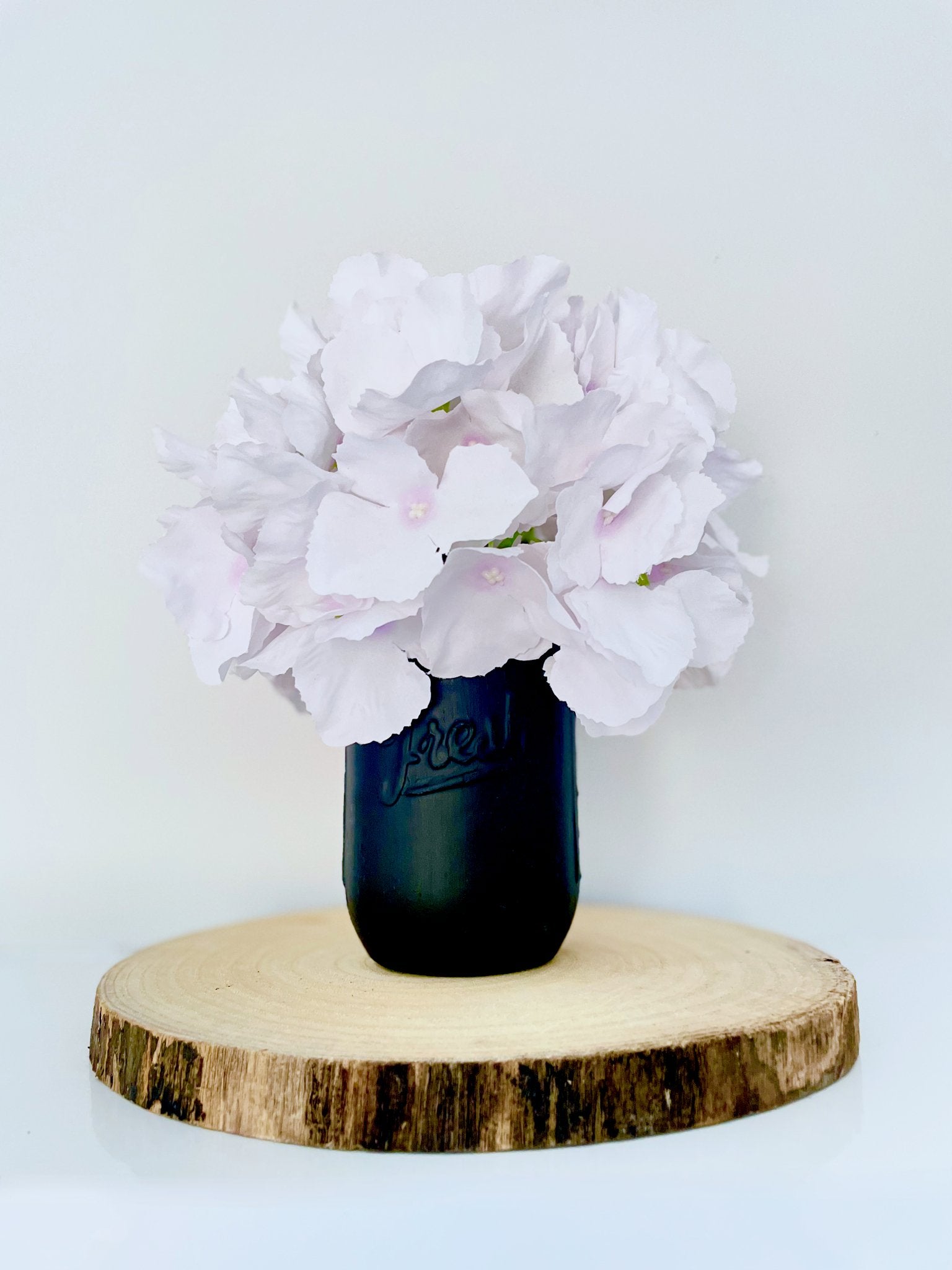 Matte Black Mason Jar - KLC Creation
