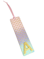 Load image into Gallery viewer, Mermaid Bookmark with Initial - KLC Creation
