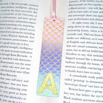 Load image into Gallery viewer, Mermaid Bookmark with Initial - KLC Creation
