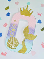 Load image into Gallery viewer, Mermaid Name Letter Sign - KLC Creation
