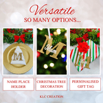 Load image into Gallery viewer, Mum Christmas Bauble Decoration - KLC Creation
