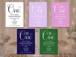 Load image into Gallery viewer, Olive Green First Birthday Digital Invite Template - KLC Creation
