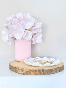 Pale Pink Mason Jar - KLC Creation