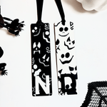 Load image into Gallery viewer, Personalised Initial Halloween Bookmark - KLC Creation
