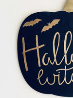 Load and play video in Gallery viewer, Happy Halloween Witches Sign
