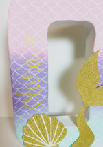 Load and play video in Gallery viewer, Mermaid Name Letter Sign
