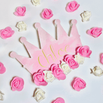 Load image into Gallery viewer, Princess Flower Name Crown - KLC Creation
