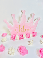 Load image into Gallery viewer, Princess Flower Name Crown - KLC Creation
