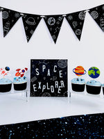 Load image into Gallery viewer, Space Explorer Wooden Wall Sign - KLC Creation
