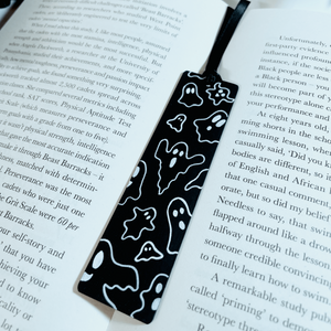 Wooden Ghost Bookmark - KLC Creation
