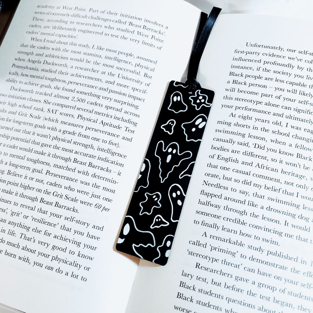 Wooden Ghost Bookmark - KLC Creation