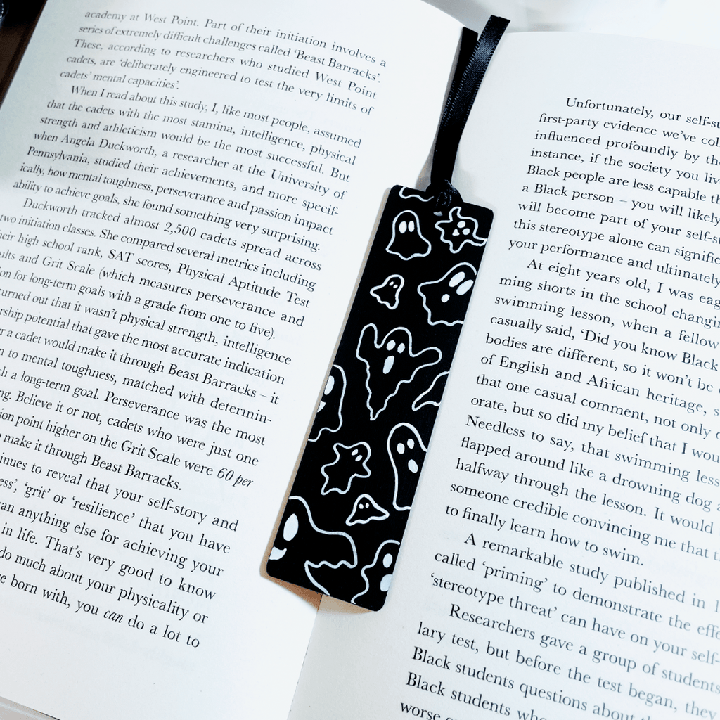 Wooden Ghost Bookmark - KLC Creation