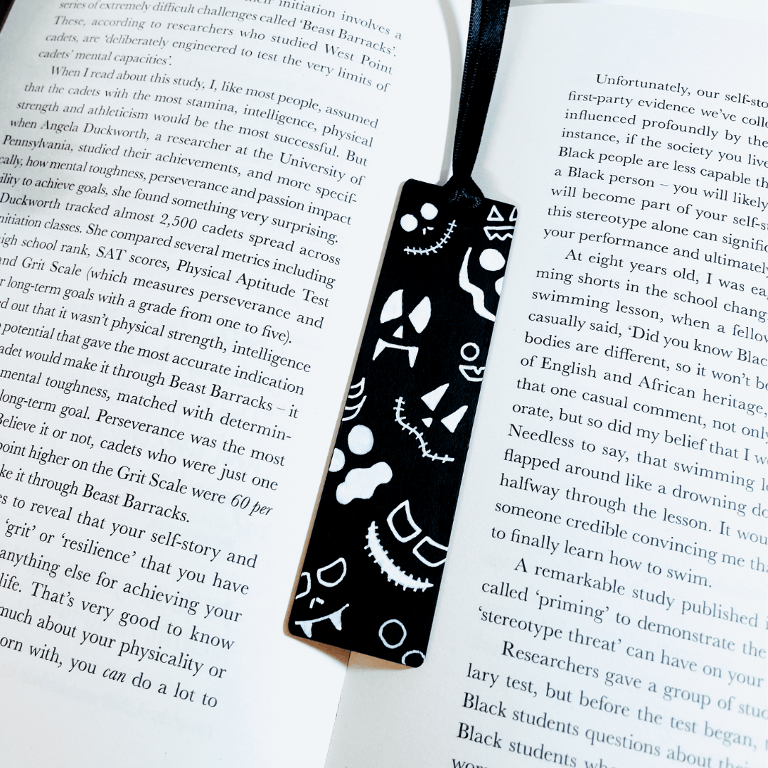 Wooden Pumpkin Bookmark - KLC Creation