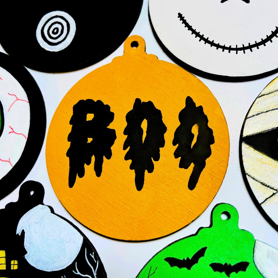 BOO Hanging Tree Decoration - KLC Creation