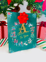 Load image into Gallery viewer, Gold Initial Letter Christmas Tree Decoration - KLC Creation
