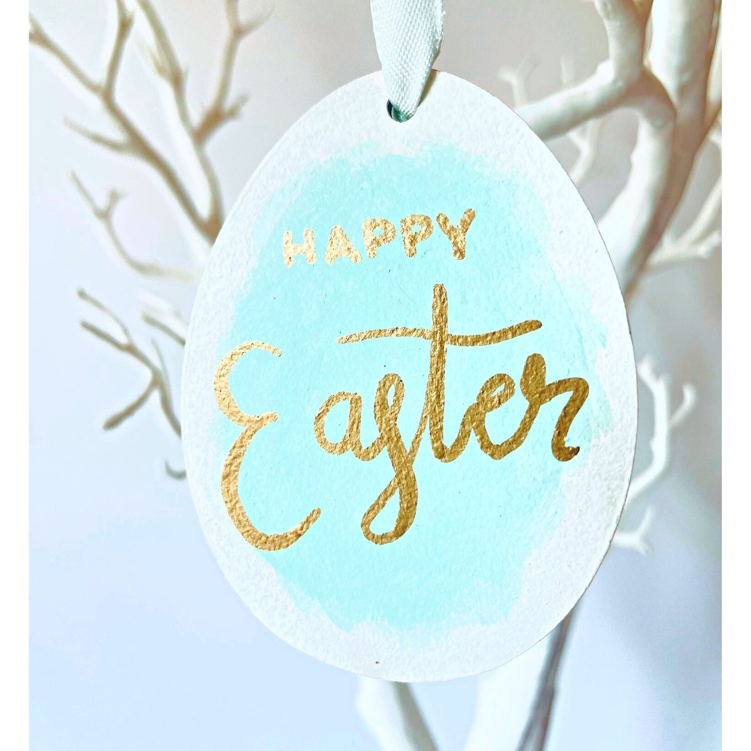 Happy Easter Egg Tree Decorations - KLC Creation