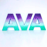 Load image into Gallery viewer, Large Mermaid Freestanding Letter - KLC Creation
