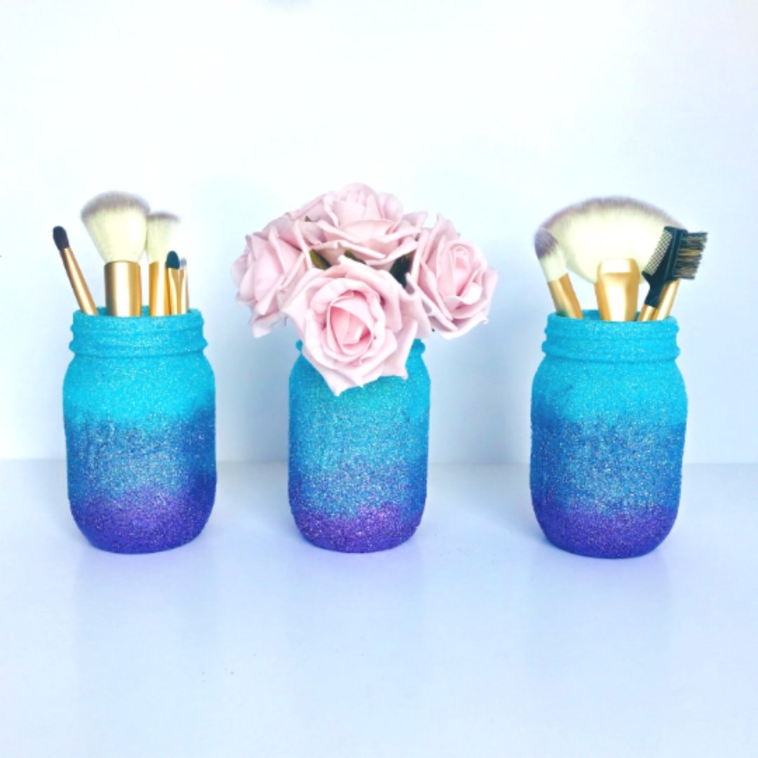Mermaid Ombre Glitter Jar - KLC Creation