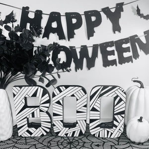 Mummy Halloween BOO Sign - KLC Creation