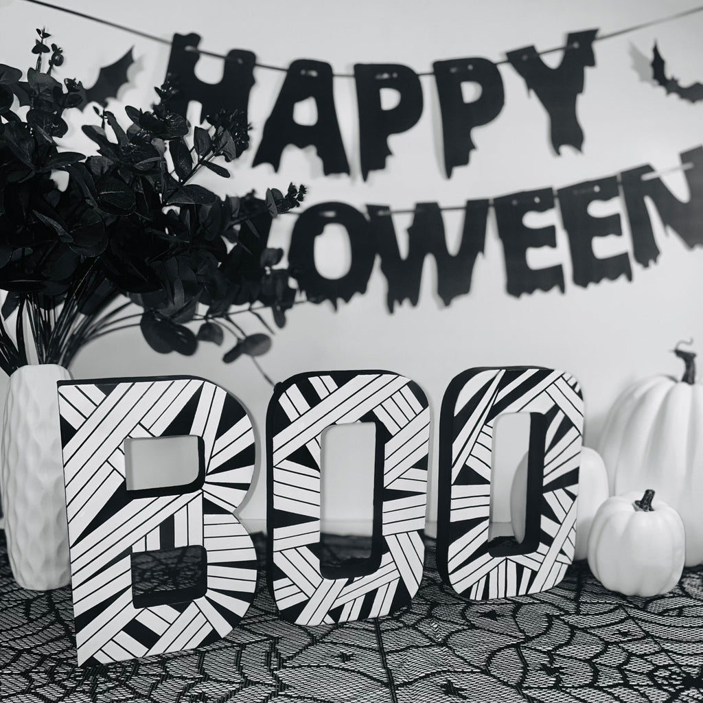 Mummy Halloween BOO Sign - KLC Creation