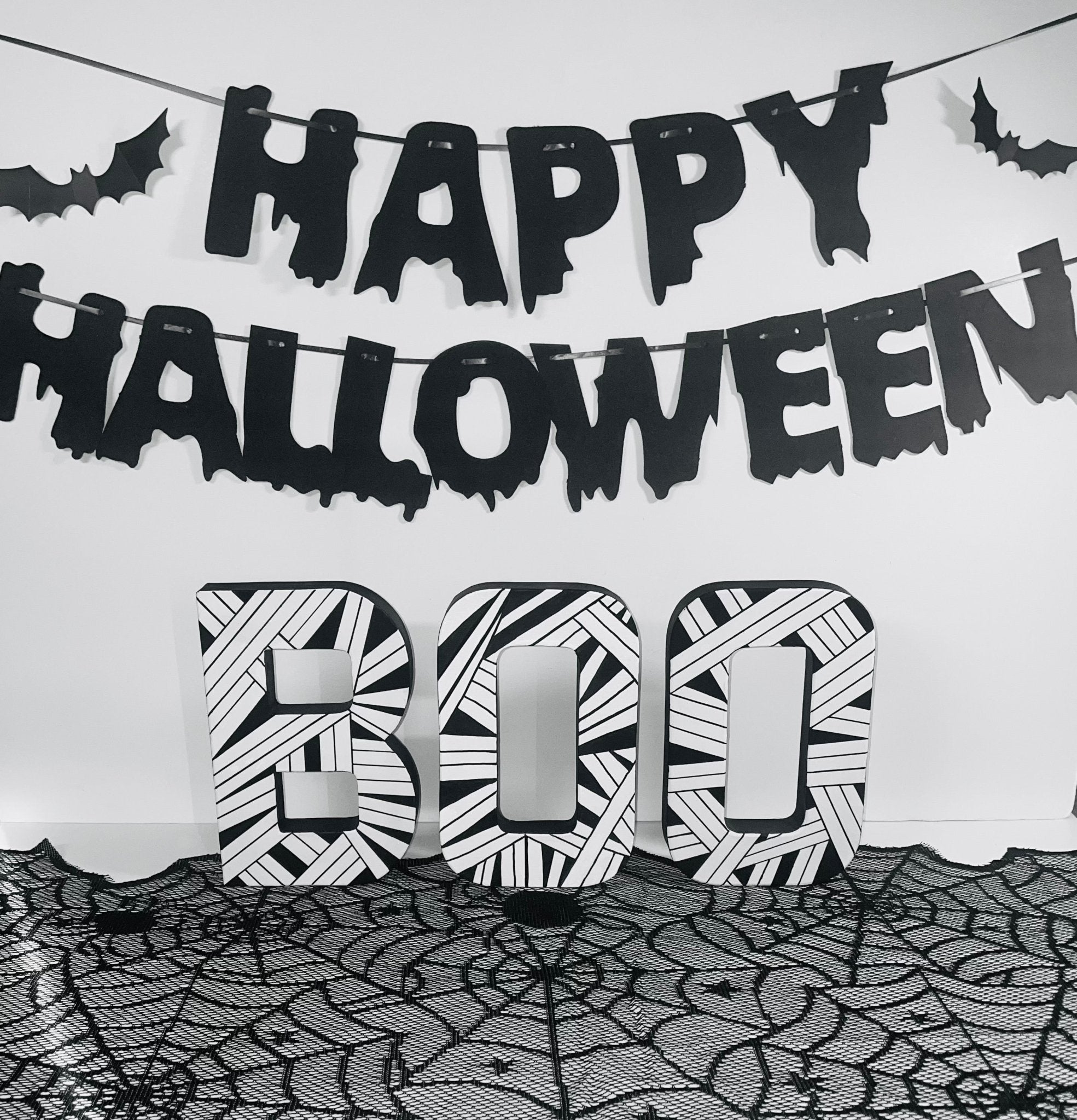 Mummy Halloween BOO Sign - KLC Creation