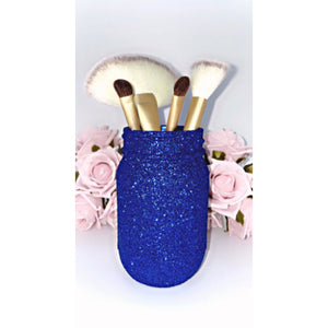 Navy Glitter Mason Jar - KLC Creation