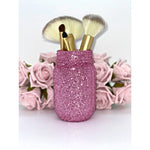 Load image into Gallery viewer, Pink Glitter Mason Jar - KLC Creation
