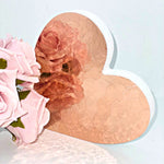 Load image into Gallery viewer, Rose Gold Freestanding Heart - KLC Creation
