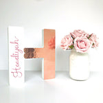 Load image into Gallery viewer, Rose Gold Name Letter - KLC Creation
